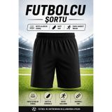 hn sport Spor Şort Cepsiz Astarlı ve İpli Halı Saha Futbol Şortu Hafif Rahat Antrenman ve Maç Şortu