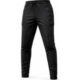 HN Sport Sünger Destekli Profesyonel Kaleci Pantolonu – Diz ve Yan Korumalı Slim Fit Siyah Kaleci Altı - 11 - 12 Yaş