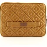HNB Unisex 14 Inç Kapitone Laptop Tablet Kılıfı - Taba