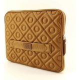 HNB Unisex 15.6 Inç Uyumlu Kapitone Laptop Kılıfı - 40 cm X 29 cm - Taba