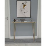 Hnc Home 80 x 18 cm Gold Dresuar - Beyaz - Gold