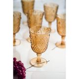 HNG Akrilik Bal Tekli Kadeh & Su Meşrubat Kahve Yanı Bardağı 450 ml ( Cam Değildir )