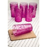 Hng Akrilik Pembe Tekli Uzun Bardak & Su Meşrubat Bardağı 750 ml ( Büyük Boy & Cam Değildir )