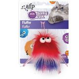 Hnrlishp Afp Furry Ball - Tüylü Renkli Fare Oyuncak Kırmızı