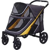 Hnrlishp Eurodog Katlanabilir Köpek Arabasıgri Sarı 112X65X100 cm