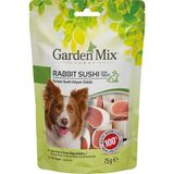Hnrlishp Garden Mix Tavşan Sushi Köpek Ödülü 75 gr x 4 Adet - Renkli