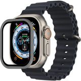 Hnrlishp Newface Watch Ultra 49MM Alüminyum Kasa Cam Ekran Koruyucu - Gri