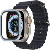 Hnrlishp Newface Watch Ultra 49MM Alüminyum Kasa Cam Ekran Koruyucu - Mi - Mavi