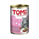 Hnrlishp Tomi Kedi Buzaği Etli Yaş Mama 400 gr x 6 Adet - Sebze