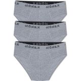 HNX 3'lü Pamuklu Slip Erkek Külot - Gri