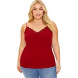HNX DANTELLİ ATLET (BORDO, 3XL)