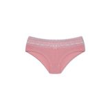 HNX UNDERWEAR Beli Dantelli Yarım Şort Kadın Boxer Külot Pudra L hnxNM6084