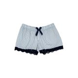 HNX UNDERWEAR Dantel Detaylı Pamuklu Kadın Şort Beyaz L hnxNM5666