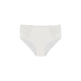 HNX UNDERWEAR Ekru Pamuklu Ön Yan ve Arka Dantelli Büyük Beden Kadın Külot Ekru 3XL hnxNM2459