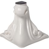 Hobbi Sultan Ayak Koltuk-Kanepe-Tv Ünitesi Ayağı -Plastik Mobilya Ayağı -Beyaz Renk- 14 Cm- 4 Adet