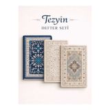 Hobbi Tasarım Tezyin Etnik Desen Üçlü Defter Seti Çizgili A5