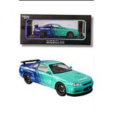 Hobbiez World 1:24 Model Araç Nissan Mavi - Turkuaz
