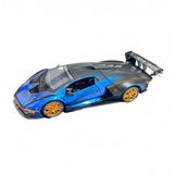 Hobbiez World Lamborghini Essenza Scv12 Diecast Mavi 1/24 Model Araba