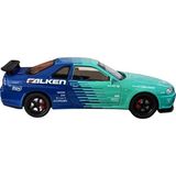 Hobbiez World Nissan Skyline Gt-R R341:24 Ölçek Premium Die-Cast Model Araba – Koleksiyonluk, Açılır Kapı & Kaput - Mavi