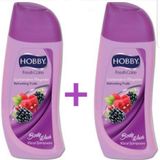 Hobby 500 ml 2'li Canlandırıcı Meyveli Duş Jeli