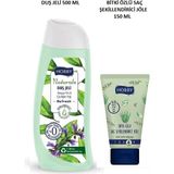 Hobby Adaçayı Özü Duş Jeli + Bitki Özlü Paraben ve Silikon Içermez Saç Şekillendirici Jöle - 500 ml