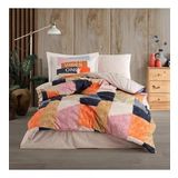 Hobby Bermuda Oranj Poplin Studio Tek Kişilik Nevresim Takımı