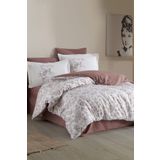 Hobby Calvina Kahve Ranforce Çift Kişilik 100x100 cm Nevresim Takımı