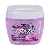 Hobby Carzy Extra Sert Saç Jölesi Güçlü Şekillendirme ve Uzun Süreli Tutuculuk için Profesyonel Jel, 700 Ml