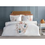 Hobby Çift Kişilik Dantela Bohem Nakışlı Pamuk Saten Nevresim Takımı - Renkli - 200 x 220 cm