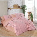 Hobby Çift Kişilik Poplin Nevresim Takımı Missy Pudra - Renkli - 240 x 260 cm
