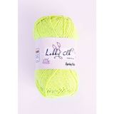 Hobby Clb (3 Adet) Pamuk 100 Gram Amigurimi&punch El Örgü Ipliği - Fosfor Sarı