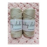 hobby club [2 Adet] Be? 4no 200 gr Polyester Makrome Orta Kalın Supla Ve Çanta Ipliği Tığ No 3,5 Veya 4
