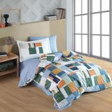 Hobby Dream Oranj Tek Kişilik Poplin Nevresim Takımı