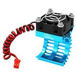 Hobby Fans RC Motor Isı Emicisi 5V Soğutma Fanı ile Uyumlu 370 380 390 2838 2858 2845 Boyut Fırçasız Motor Motor Motor Soğutucu 1/14 1/16 1/18 RC Araba Kamyon Arabası Paletli