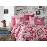 Hobby Home Amalia Bordo Pamuk Saten Çift Kişilik Nevresim Takımı