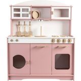 Hobby House Ahşap Oyuncak Mutfak Seti LED Işıklı 3 Yaş ve Üstü Çocuklar İçin Eğitici