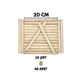 HOBBY HOUSE Ahşap Ritim Çubuğu 40 Adet 20 cm