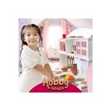 Hobby House Boyalı Ahşap Oyuncak Mutfak Servis Seti ve 1 LED Aydınlatma