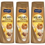 Hobby Keratin Kafein Zayıf ve Güçsüz Saç 3x480 ml Şampuan