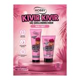Hobby Kıvırcık Saçlara Özel Şekillendirici İkili Set Jöle ve 7/24 Krem