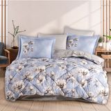 Hobby Larmina Sky Blue - Poplin Çift Kişilik Uyku Seti - Mavi - 160 x 220 cm