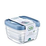 Hobby Life 21041 3'lü Kare Trend 2.5 lt Saklama Kabı
