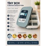 Hobby Life 6 Bölmeli Yapışmaz Silikon Buz Kalıbı Derin Dondurucuya Uygun BPA İçermeyen Malzeme