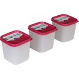 Hobby Life Alaska Nofrost Saklama Kabı 0,38 Litre 3 'lü Fuşya - 0,38 lt