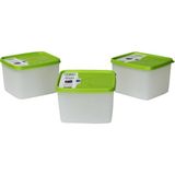 Hobby Life Alaska Nofrost Saklama Kabı 1,1 Litre 3'lü Yeşil - 1,1 lt
