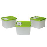 Hobby Life Alaska Nofrost Saklama Kabı 1,1 Litre 3'lü Yeşil