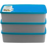 Hobby Life Alaska Nofrost Saklama Kabı 2 Litre 3'lü Mavi - Renk