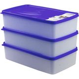 Hobby Life Alaska Nofrost Saklama Kabı 2 Litre 3'lü Mor - 1 Adet