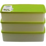 Hobby Life Alaska Nofrost Saklama Kabı 2 Litre 3'lü Yeşil - 2 Lt