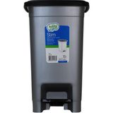 Hobby Life Çöp Kovası 15 Lt Slim Pedallı İç Kovalı Siyah